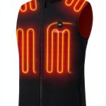 Heated Vest Venustas Men's Fleece Outdoor-0